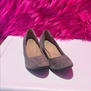 Susina Grey Suede Women's Shoes